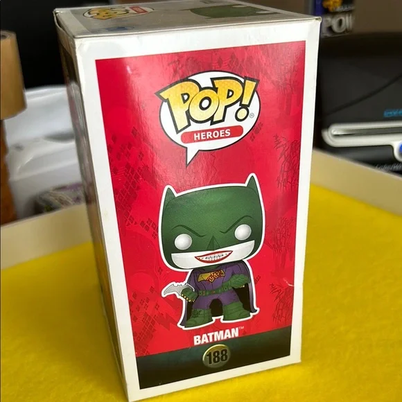 Funko Pop! Heroes Suicide Squad Joker Batman Vinyl Figure - Picture 2 of 6